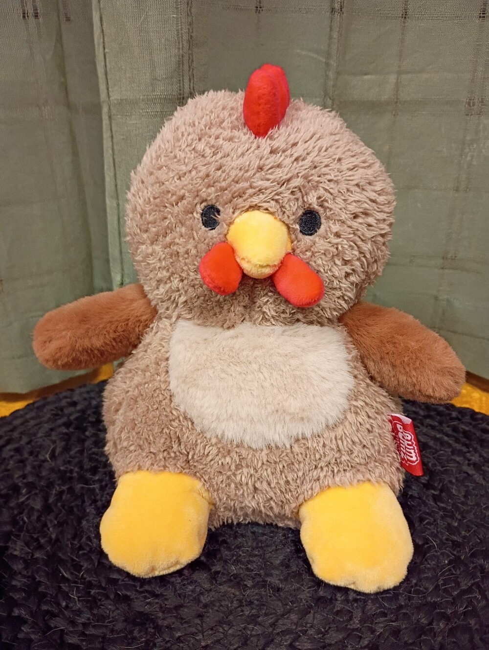 Jazwares BumBumz Spring Bumz Collection Hailey The Rooster 8" Bean Bag Plush